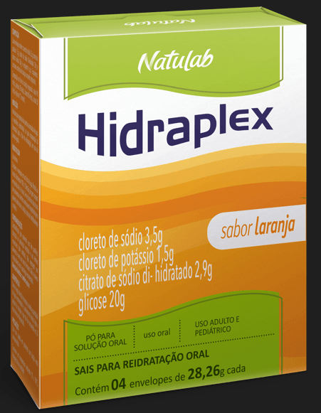 Hidraplex Pó Laranja C/4 Env